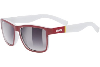 Слънчеви очила uvex lgl 39 Red Mat / White S3 Квадратни Червена