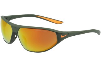 Слънчеви очила Nike Aero Swift M DQ0993 325 Правоъгълни Зелена