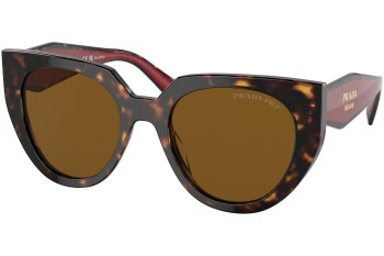 Слънчеви очила Prada PR14WS 2AU5Y1 Polarized Око на котка Хавана