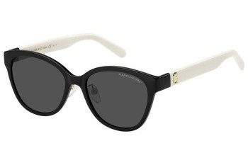 Слънчеви очила Marc Jacobs MARC648/G/S 80S/IR Заоблени Черна