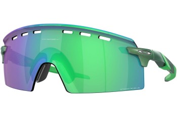 Слънчеви очила Oakley Encoder Strike Vented OO9235-04 С единични стъкла | Shield Зелена