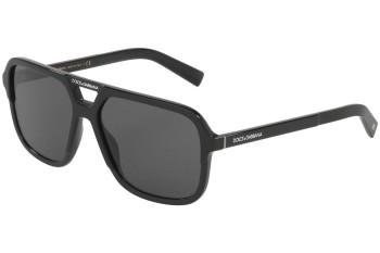 Слънчеви очила Dolce & Gabbana DG4354 501/87 Пилотни Черна