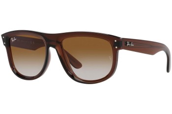 Слънчеви очила Ray-Ban Boyfriend Reverse RBR0501S 6709CB Квадратни Кафява