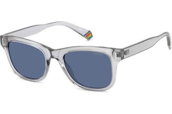 Слънчеви очила Polaroid PLD6206/S KB7/C3 Polarized Правоъгълни Сива