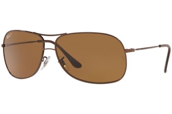 Слънчеви очила Ray-Ban RB3267 014/83 Polarized Пилотни Кафява