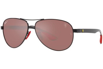 Слънчеви очила Ray-Ban RB8331M F002H2 Polarized Пилотни Черна