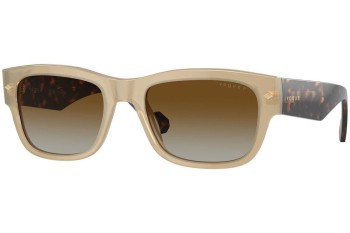 Слънчеви очила Vogue Eyewear VO5530S W900T5 Polarized Правоъгълни Бежова