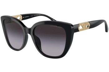 Слънчеви очила Emporio Armani EA4214U 53788G Око на котка Черна