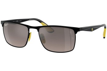 Слънчеви очила Ray-Ban RB3726M F0885J Polarized Правоъгълни Черна