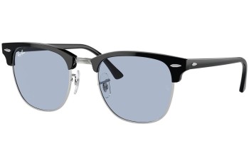 Слънчеви очила Ray-Ban Clubmaster RB3016 135464 По веждите Черна