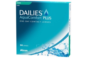 Дневни Dailies AquaComfort Plus Toric (90 лещи)