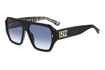 Слънчеви очила Dsquared2 D20128/S TAY/08 Flat Top Черна