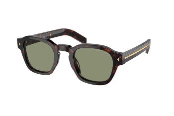 Слънчеви очила Prada PRA16S 17N20G Polarized Овални Хавана