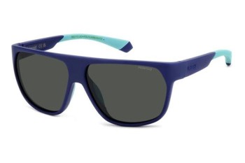 Слънчеви очила Polaroid PLD7053/S FLL/M9 Polarized Flat Top Синя