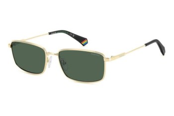 Слънчеви очила Polaroid PLD6227/S/X J5G/UC Polarized Правоъгълни Златна