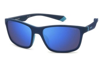 Слънчеви очила Polaroid PLD2153/S FLL/5X Polarized Правоъгълни Синя