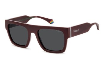 Слънчеви очила Polaroid PLD6224/S/X LHF/M9 Polarized Flat Top Червена