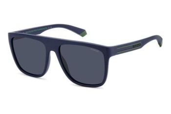 Слънчеви очила Polaroid PLD2162/S FLL/C3 Polarized Flat Top Синя