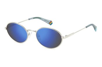 Слънчеви очила Polaroid PLD6228/S/X 010/5X Polarized Овални Сребърна