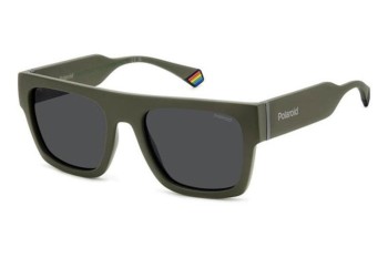 Слънчеви очила Polaroid PLD6224/S/X 3Y5/M9 Polarized Flat Top Зелена