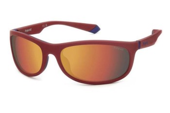 Слънчеви очила Polaroid PLD2154/S 0Z3/OZ Polarized Овални Червена