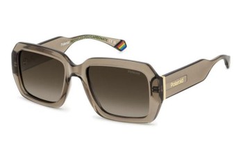 Слънчеви очила Polaroid PLD6223/S/X 09Q/LA Polarized Правоъгълни Кафява