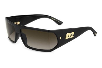 Слънчеви очила Dsquared2 D20140/S 807/HA Правоъгълни Черна