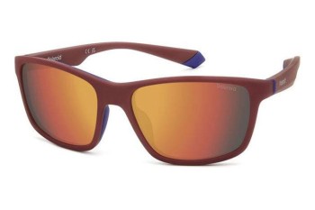 Слънчеви очила Polaroid PLD2153/S 0Z3/OZ Polarized Правоъгълни Червена