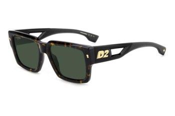 Слънчеви очила Dsquared2 D20143/S 086/QT Правоъгълни Хавана