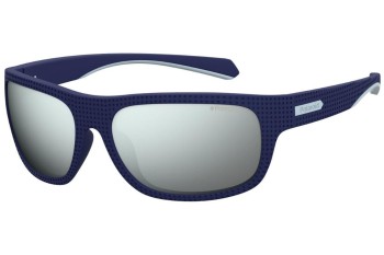 Слънчеви очила Polaroid Active Collection PLD7022/S PJP/EX Polarized Квадратни Синя