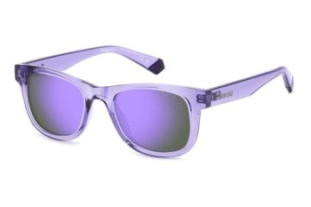 Слънчеви очила Polaroid Junior PLD8009/N/NEW 789/MF Polarized Квадратни Виолетова