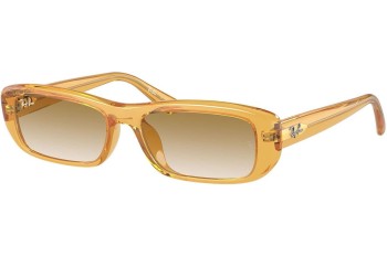 Слънчеви очила Ray-Ban RB4436D 668213 Квадратни Жълта