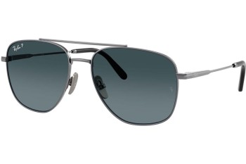 Слънчеви очила Ray-Ban RB8097 165/S3 Пилотни Сребърна