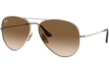 Слънчеви очила Ray-Ban RB8089 926551 Пилотни Златна