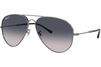 Слънчеви очила Ray-Ban RB3825 004/78 Polarized Пилотни Сива