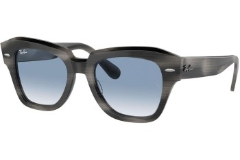 Слънчеви очила Ray-Ban State Street RB2186 14043F Квадратни Сива