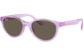 Слънчеви очила Ray-Ban Junior RJ9080S 7172/3 Заоблени Виолетова