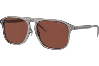 Слънчеви очила Giorgio Armani AR8212F 6070C5 Flat Top Сива