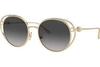 Слънчеви очила Jimmy Choo JC4003HB 30068G Око на котка Златна