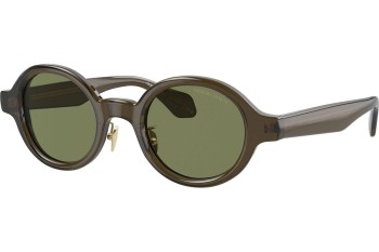 Слънчеви очила Giorgio Armani AR8205 60612A Заоблени Зелена