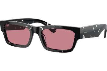 Слънчеви очила Prada PRA03S 15O70C Polarized Квадратни Черна