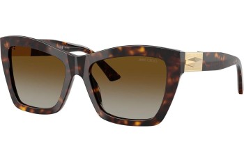 Слънчеви очила Jimmy Choo JC5031 5002T5 Polarized Око на котка Хавана