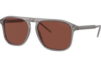 Слънчеви очила Giorgio Armani AR8212 6070C5 Flat Top Сива