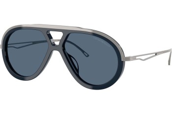 Слънчеви очила Emporio Armani EA4242U 621380 Пилотни Синя