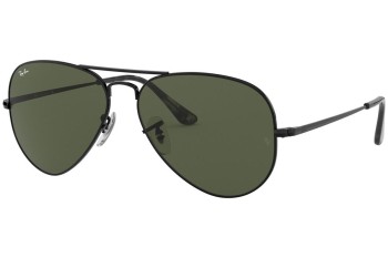 Слънчеви очила Ray-Ban Aviator Metal II RB3689 914831 Пилотни Черна