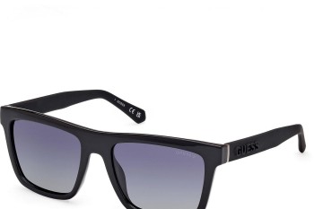 Слънчеви очила Guess GU00166 01D Polarized Квадратни Черна