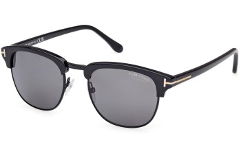 Слънчеви очила Tom Ford Henry FT0248 01D Polarized По веждите Черна