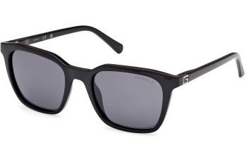 Слънчеви очила Guess GU00170 01D Polarized Квадратни Черна