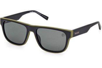 Слънчеви очила Timberland TB00025 02R Polarized Квадратни Черна