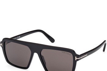 Слънчеви очила Tom Ford Vincent FT1176 01A Квадратни Черна